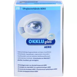 OKKLUGLAS Aero saat camı bandajı, 20 adet