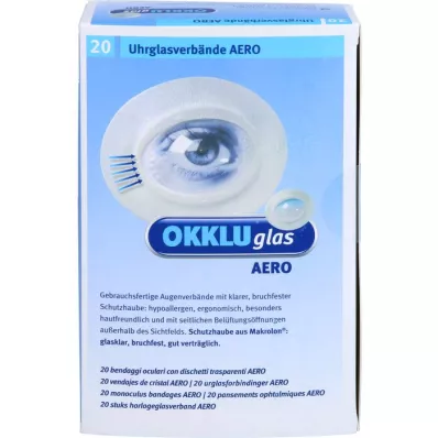 OKKLUGLAS Aero saat camı bandajı, 20 adet