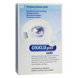 OKKLUGLAS Aero saat camı bandajı, 20 adet