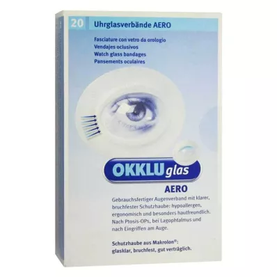 OKKLUGLAS Aero saat camı bandajı, 20 adet