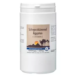SCHWARZKÜMMEL ÄGYPTEN+E Kapsül, 1000 Kapsül