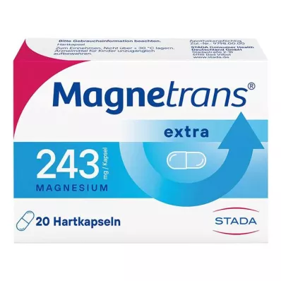 MAGNETRANS ekstra 243 mg sert kapsül, 20 adet