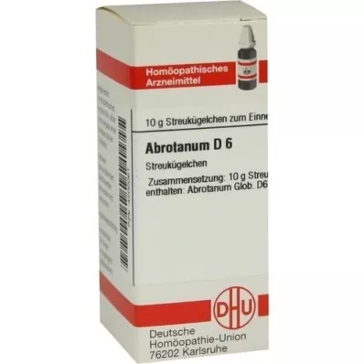 ABROTANUM D 6 globül, 10 g