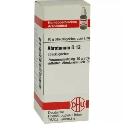 ABROTANUM D 12 globül, 10 g