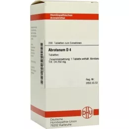 ABROTANUM D 4 Tablet, 200 Kapsül