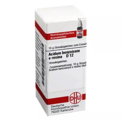 ACIDUM BENZOICUM E Resina D 12 globül, 10 g