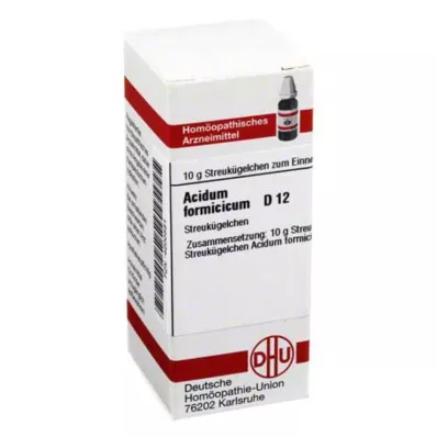 ACIDUM FORMICICUM D 12 globül, 10 g ACIDUM FORMICICUM D 12 globül, 10 g