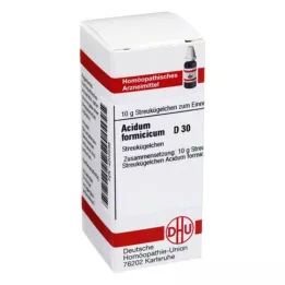 ACIDUM FORMICICUM D 30 globül, 10 g