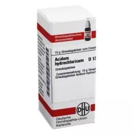 ACIDUM HYDROCHLORICUM D 12 globül, 10 g