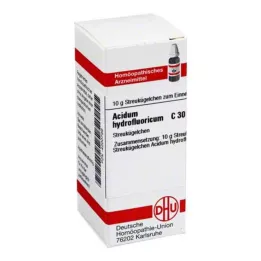ACIDUM HYDROFLUORICUM C 30 globül, 10 g