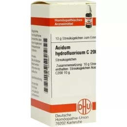 ACIDUM HYDROFLUORICUM C 200 globül, 10 g