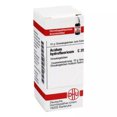 ACIDUM HYDROFLUORICUM C 200 globül, 10 g ACIDUM HYDROFLUORICUM C 200 globül, 10 g