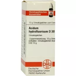 ACIDUM HYDROFLUORICUM D 30 globül, 10 g