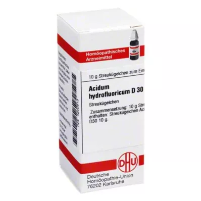 ACIDUM HYDROFLUORICUM D 30 globül, 10 g