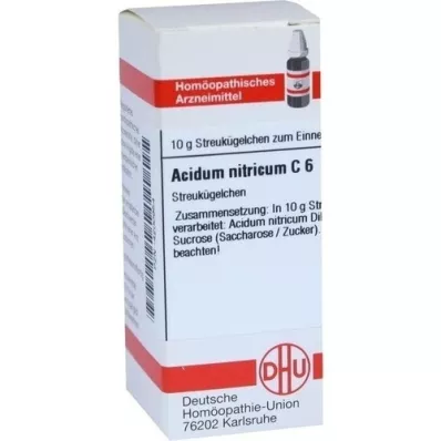 ACIDUM NITRICUM C 6 globül, 10 g