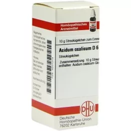 ACIDUM OXALICUM D 6 globül, 10 g