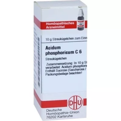 ACIDUM PHOSPHORICUM C 6 globül, 10 g