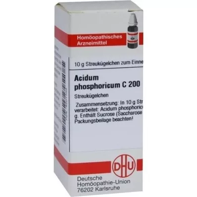 ACIDUM PHOSPHORICUM C 200 globül, 10 g