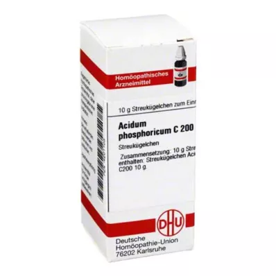 ACIDUM PHOSPHORICUM C 200 globül, 10 g ACIDUM PHOSPHORICUM C 200 globül, 10 g