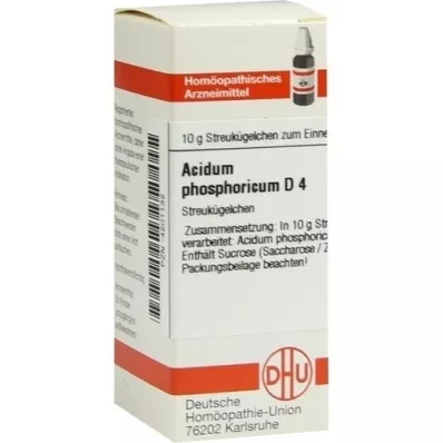 ACIDUM PHOSPHORICUM D 4 globül, 10 g