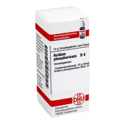 DHU Asidyum fosforikum D 4 kürecikler, 10 g DHU Asidyum fosforikum D 4 kürecikler, 10 g
