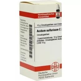 ACIDUM SULFURICUM C 200 globül, 10 g