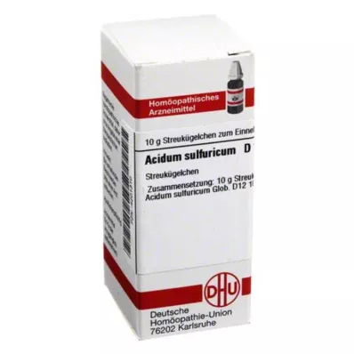 DHU acidum sulphuricum D 12 kürecikler, 10 g DHU acidum sulphuricum D 12 kürecikler, 10 g