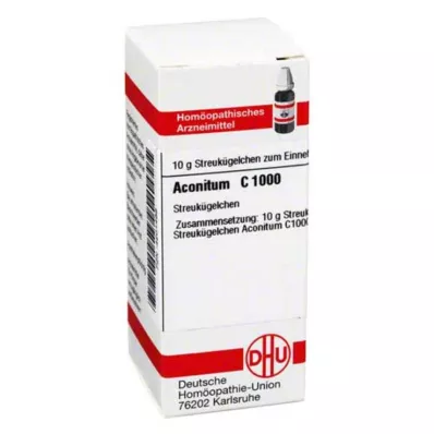 DHU Aconitum C 1000 kürecik, 10 g DHU Aconitum C 1000 kürecik, 10 g