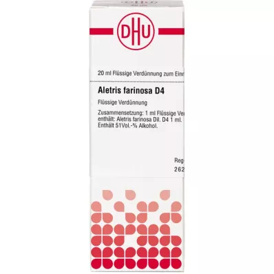ALETRIS FARINOSA D 4 seyreltme, 20 ml