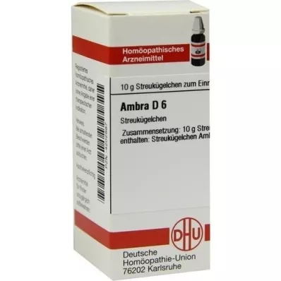 AMBRA D 6 globül, 10 g