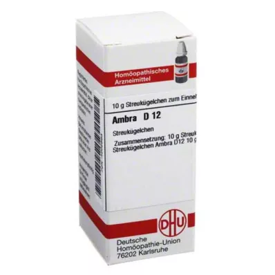 AMBRA D 12 globül, 10 g