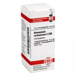 AMMONIUM CARBONICUM C 200 globül, 10 g