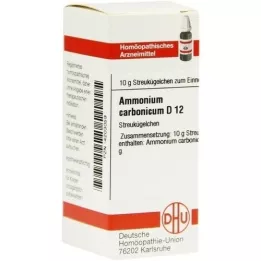 AMMONIUM CARBONICUM D 12 globül, 10 g