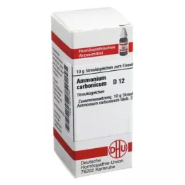 AMMONIUM CARBONICUM D 12 globül, 10 g