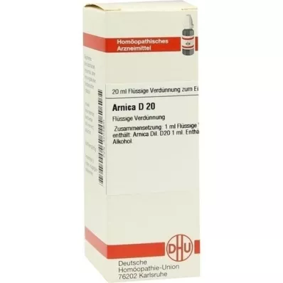 ARNICA D 20 seyreltme, 20 ml