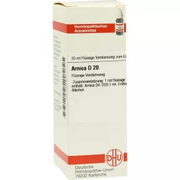 ARNICA D 20 seyreltme, 20 ml
