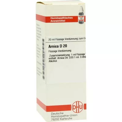 ARNICA D 20 seyreltme, 20 ml ARNICA D 20 seyreltme, 20 ml