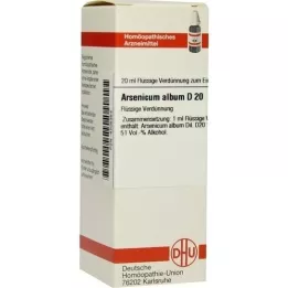 ARSENICUM ALBUM D 20 seyreltme, 20 ml