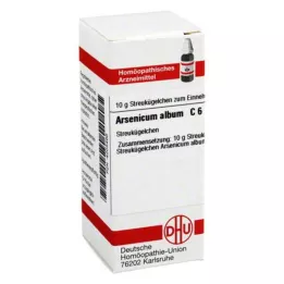 ARSENICUM ALBUM C 6 globül, 10 g