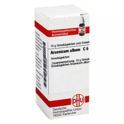 ARSENICUM ALBUM C 6 globül, 10 g
