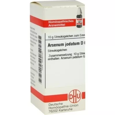 ARSENUM JODATUM D 6 globül, 10 g