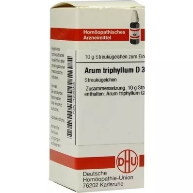 ARUM TRIPHYLLUM D 3 globül, 10 g