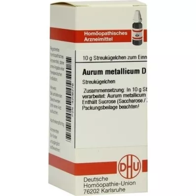 AURUM METALLICUM D 200 globül, 10 g