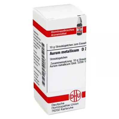 DHU Aurum metalikum D 200 kürecikler, 10 g DHU Aurum metalikum D 200 kürecikler, 10 g
