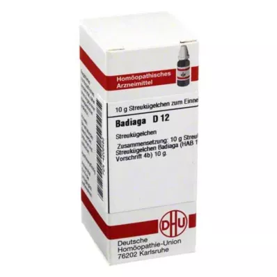 BADIAGA D 12 globül, 10 g