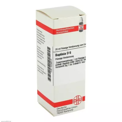 BAPTISIA D 6 seyreltme, 20 ml
