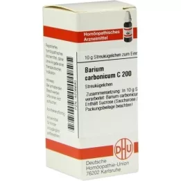 BARIUM CARBONICUM C 200 globül, 10 g