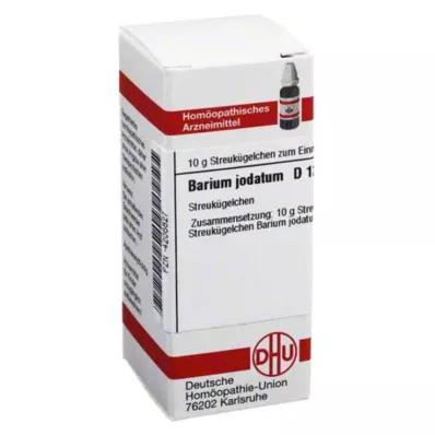 BARIUM JODATUM D 12 globül, 10 g