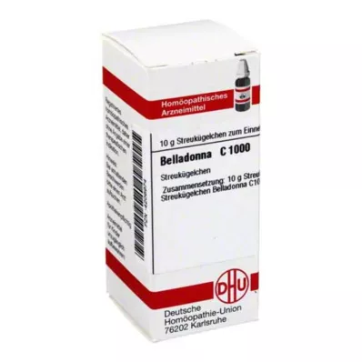 DHU Belladonna C 1000 kürecik, 10 g DHU Belladonna C 1000 kürecik, 10 g