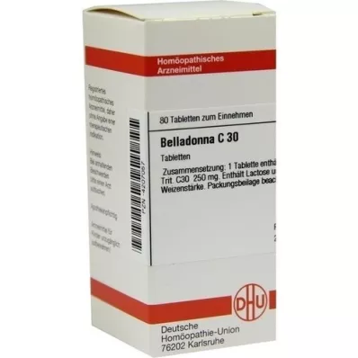 BELLADONNA C 30 Tablet, 80 Kapsül